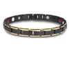 2019 Therapeutic Energy Healing Bracelet Stainless Steel Magnetic Therapy Bracelet Fashion Titanium Steel Men Bracelet Couple